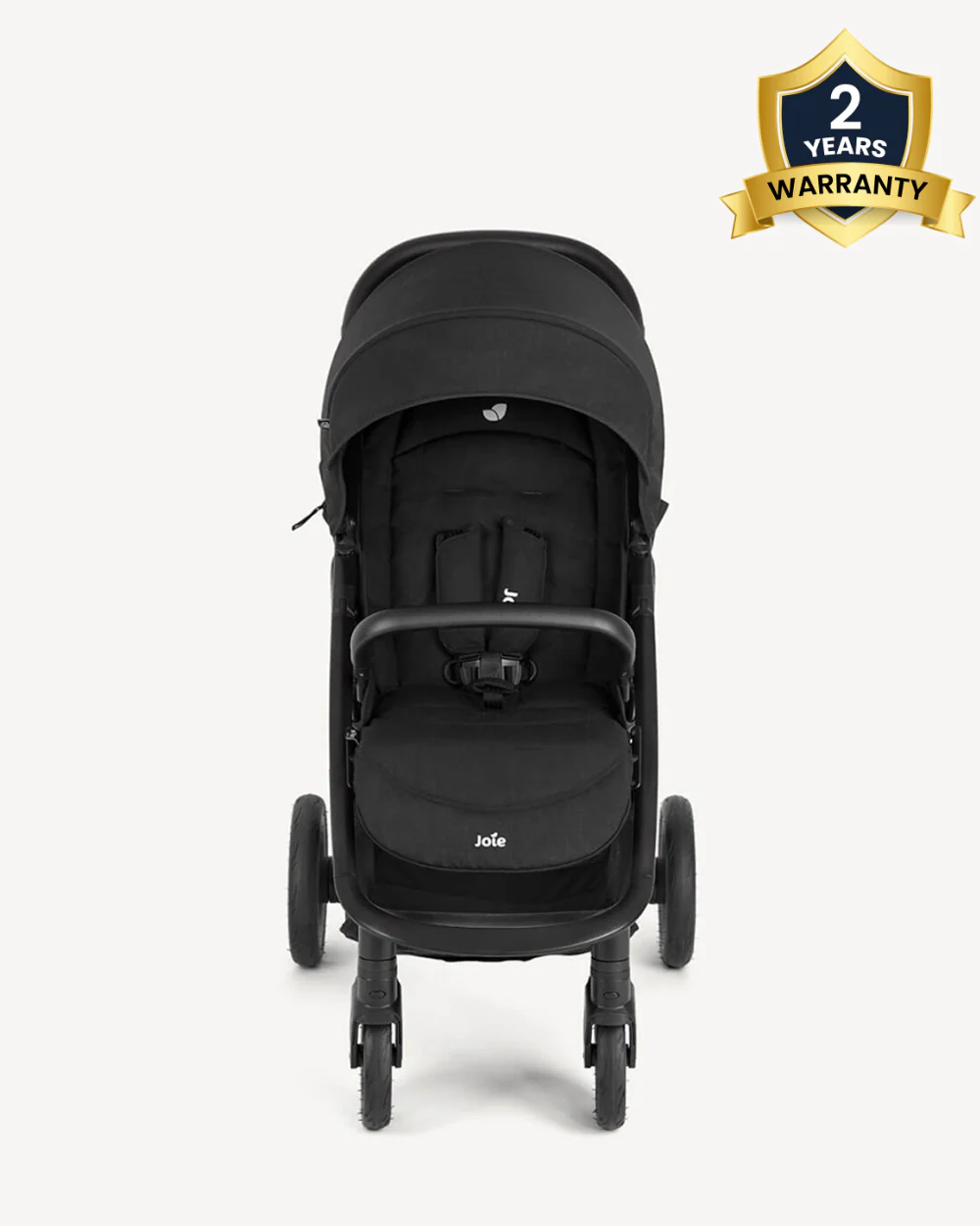 Joie Literax Pro Baby Stroller-One Hand Fold-Flat Reclining Seat-Car Seat Compatible-2 Years Warranty-For 0 to 4Y (Upto 22 Kg)-Shale - Image 2