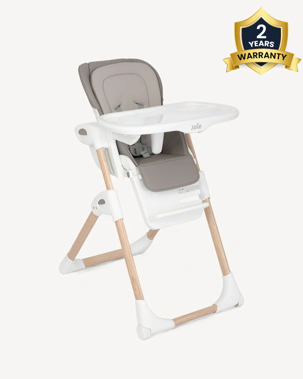 Joie Mimzy Recline High Chair-5 Position Recline-7 Height Positions-2 Years Warranty-Upto 15 Kg-Walnut Wood - Image 2