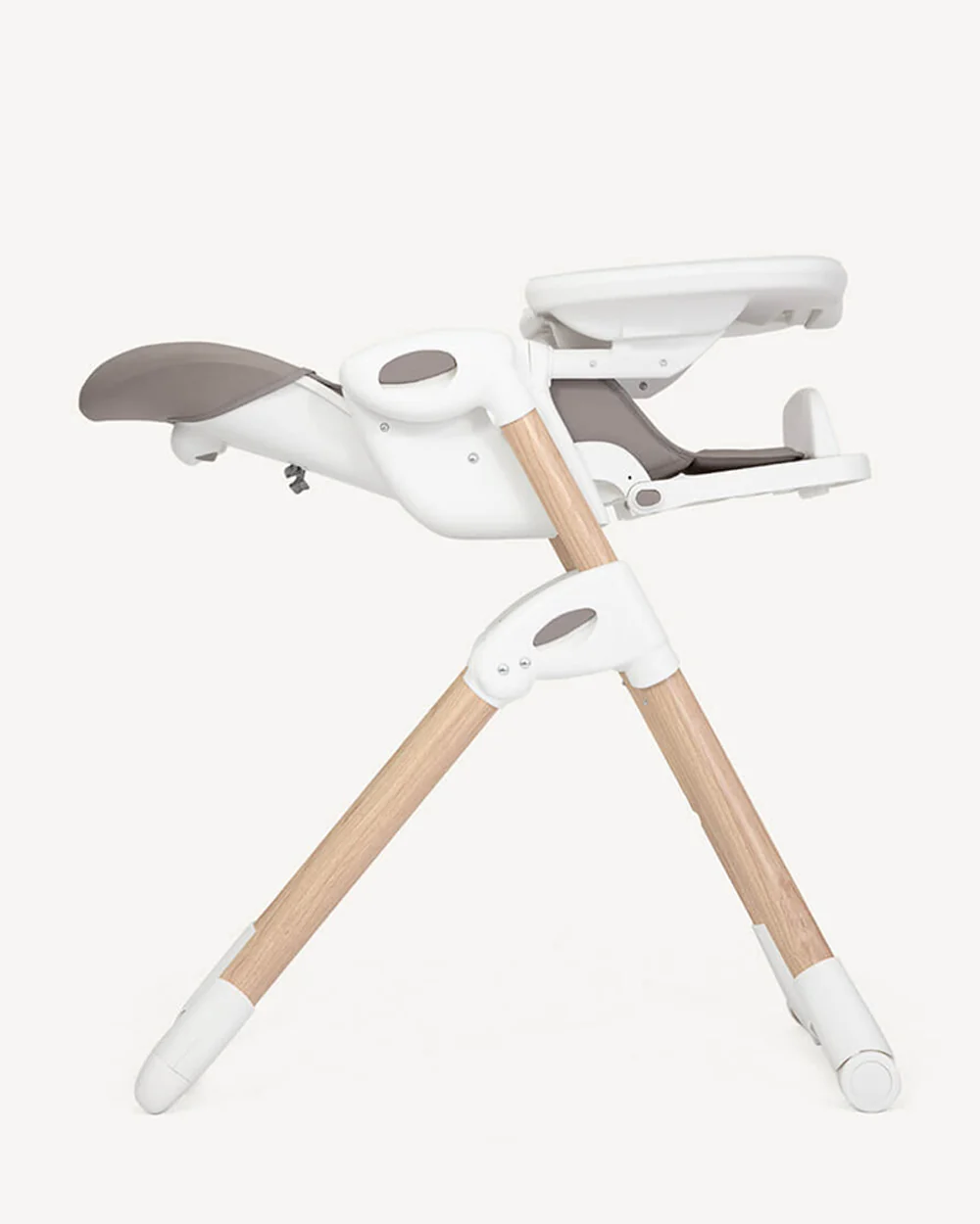 Joie Mimzy Recline High Chair-5 Position Recline-7 Height Positions-2 Years Warranty-Upto 15 Kg-Walnut Wood - Image 7