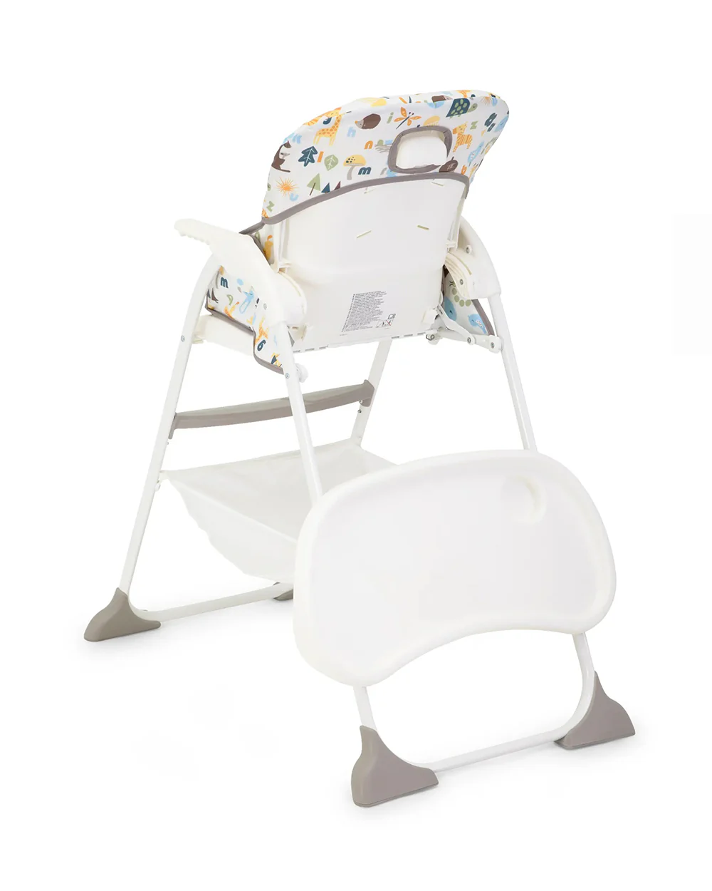 Joie Mimzy Snacker Baby High Chair-One Hand Quick Compact Fold-Streamlined Design-6M to 3Y (Upto 15Kg)-Alphabet - Image 5
