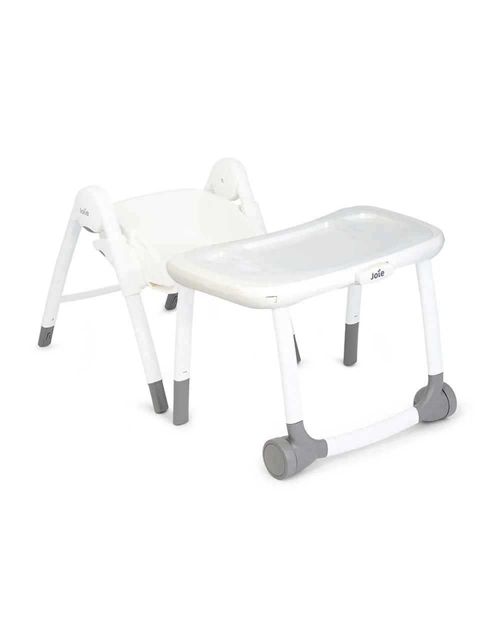 Joie Multiply 6in1 Baby High Chair-5 Level Height Adjustments With 3 Position Adjustable Tray-Convertible To Booster Seat & Mini Table-2 Years For 0 to 6Y (Upto 27Kg)-Arctic - Image 11