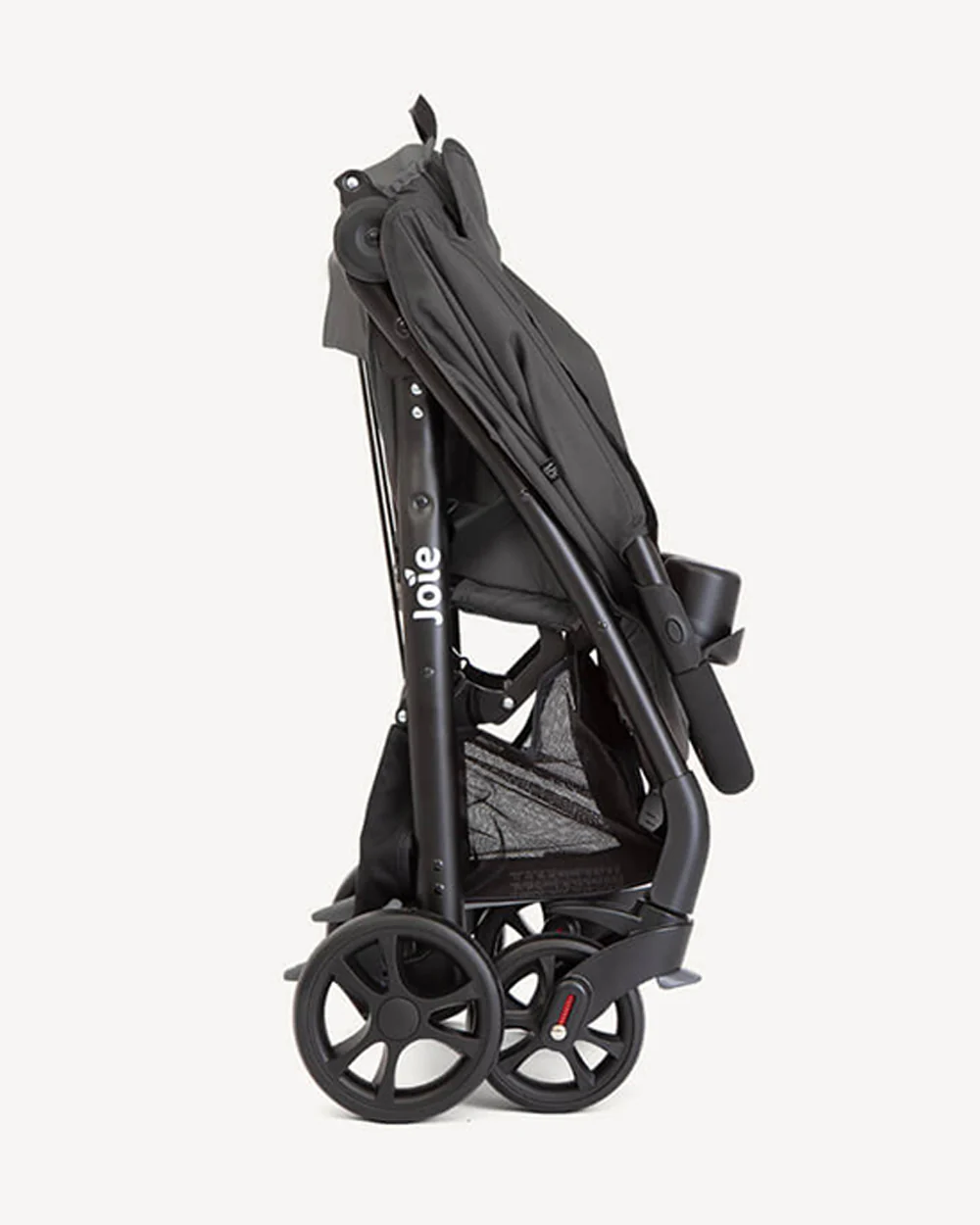 Joie Muze LX Baby Stroller-One Hand Fold-Flat Reclining-For 0 to 3Y (Upto 15Kg)-Cobble Stone - Image 9