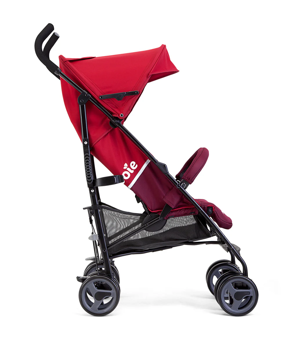 Joie Nitro LX Lightweight Baby Stroller-Compact Umbrella Fold-Built-in Carry Handle-Pram for 0 to 3Y (Upto 15Kg)-Cherry - Image 8