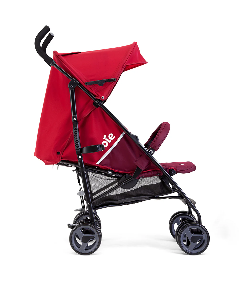 Joie Nitro LX Lightweight Baby Stroller-Compact Umbrella Fold-Built-in Carry Handle-Pram for 0 to 3Y (Upto 15Kg)-Cherry - Image 9