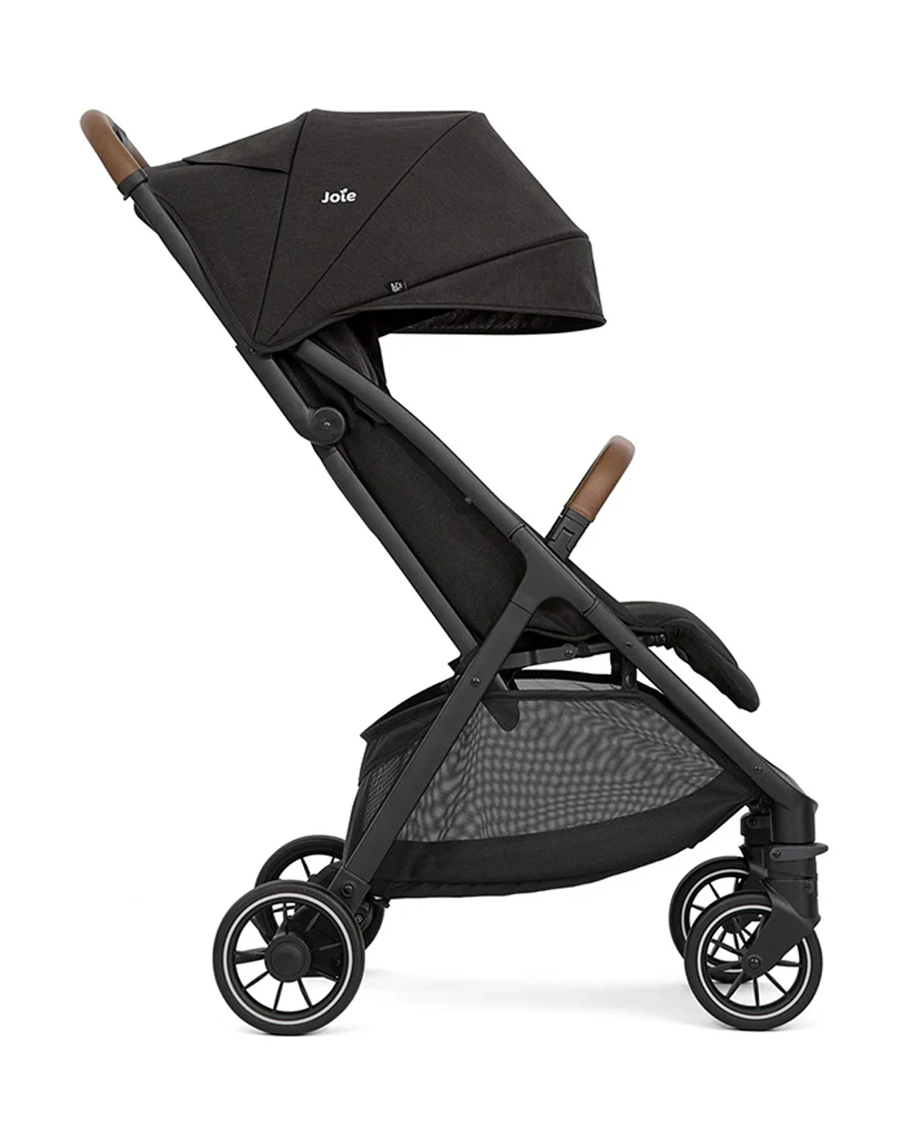 Joie Pact Pro Cabin Friendly Stroller-One Hand Fold-Flat Reclining Seat-Travel System Compatible-2 Years Warranty-Pram for 0 to 4Y (Upto 22 Kg)-Shale - Image 10