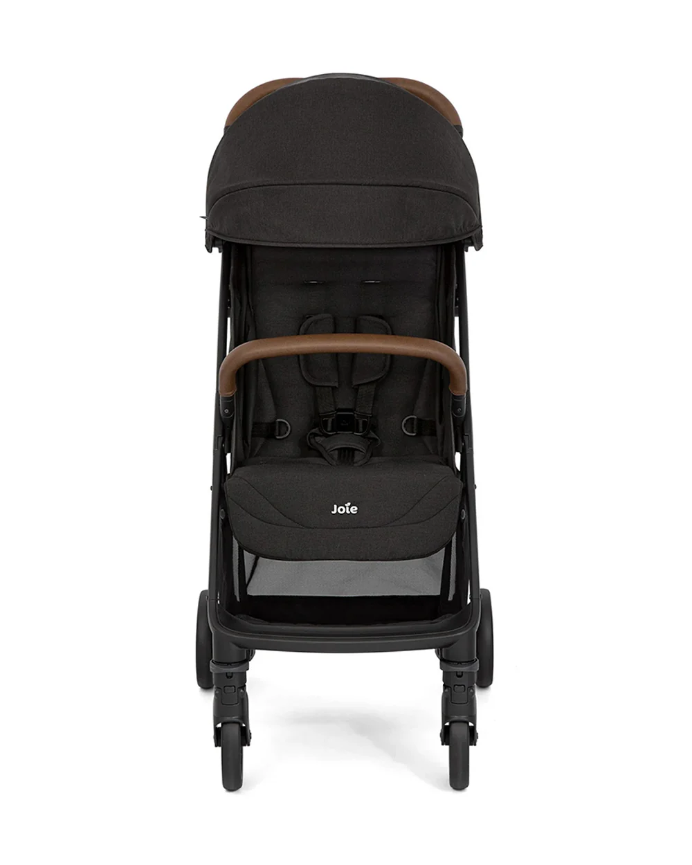 Joie Pact Pro Cabin Friendly Stroller-One Hand Fold-Flat Reclining Seat-Travel System Compatible-2 Years Warranty-Pram for 0 to 4Y (Upto 22 Kg)-Shale - Image 6