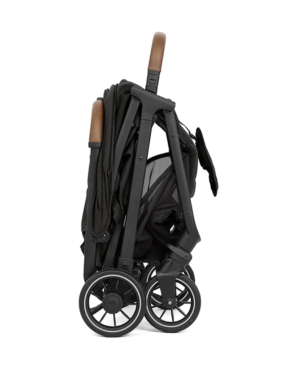 Joie Pact Pro Cabin Friendly Stroller-One Hand Fold-Flat Reclining Seat-Travel System Compatible-2 Years Warranty-Pram for 0 to 4Y (Upto 22 Kg)-Shale - Image 8