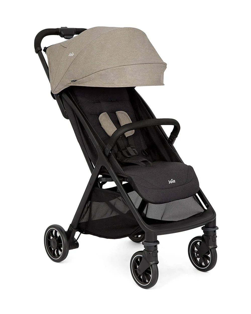 Joie Pact Pro Cabin Friendly Stroller-One Hand Fold-Flat Reclining Seat-Travel System Compatible-2 Years Warranty-Pram for 0 to 4Y (Upto 22 Kg)-Twig