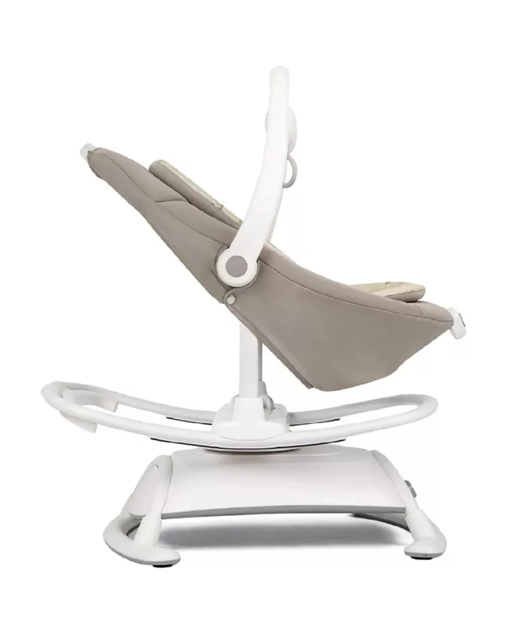 Joie Sansa 2 in 1 Baby Bouncer & Rocker-3 Position Recline-Multi Motion Soother Sways Side to Side-With Toy Bar & Two Plush Toys-For 0 to 9 Kg-Cosmo Tan - Image 4