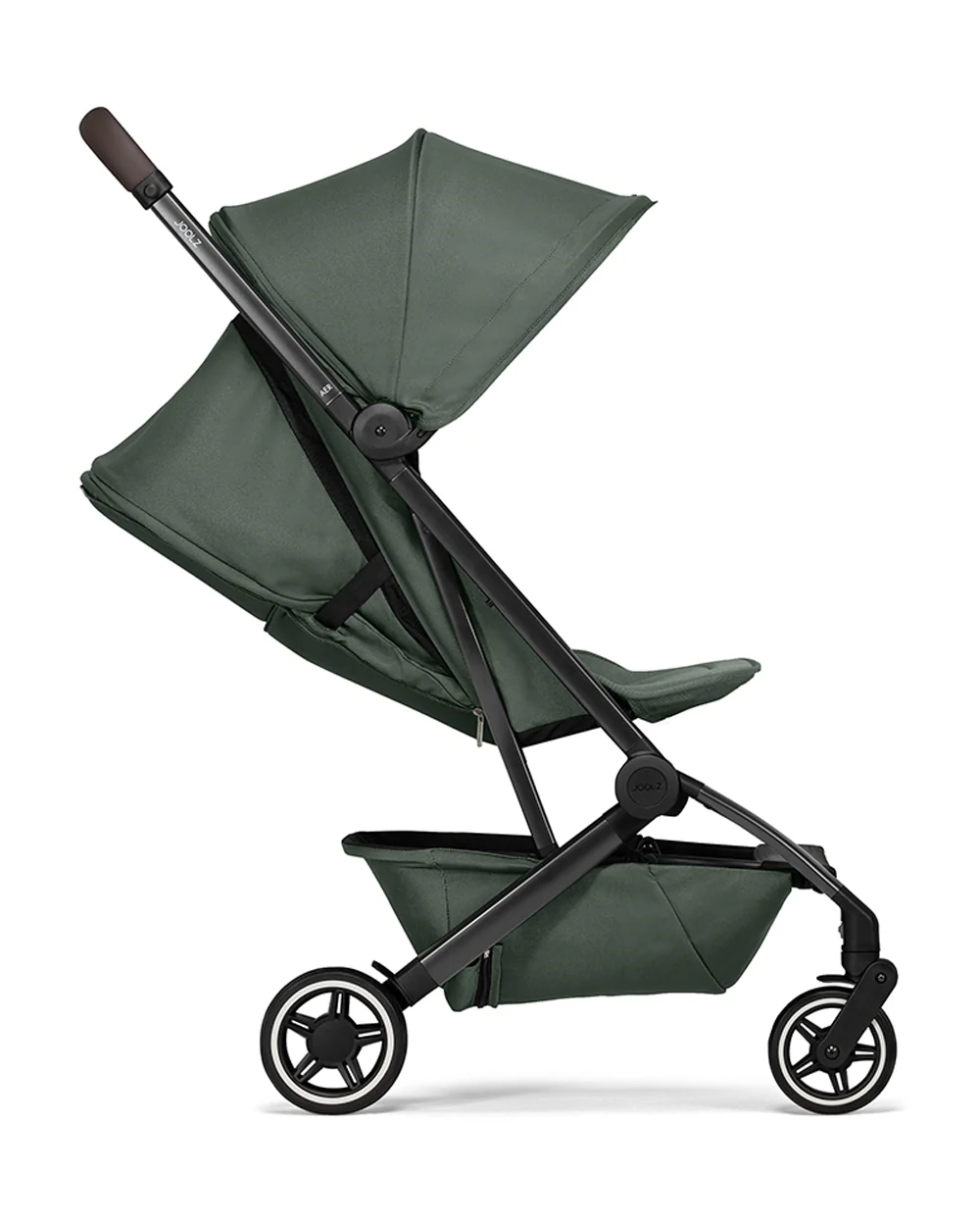 Joolz Aer+ Cabin Friendly Stroller-All Wheel Suspension-One Hand Fold-Flat Reclining Seat-Travel System Compatible-Includes Travel Bag-10 Years Transferable Warranty-For 0 to 4Y (Upto 22Kg)-Forest Green - Image 14