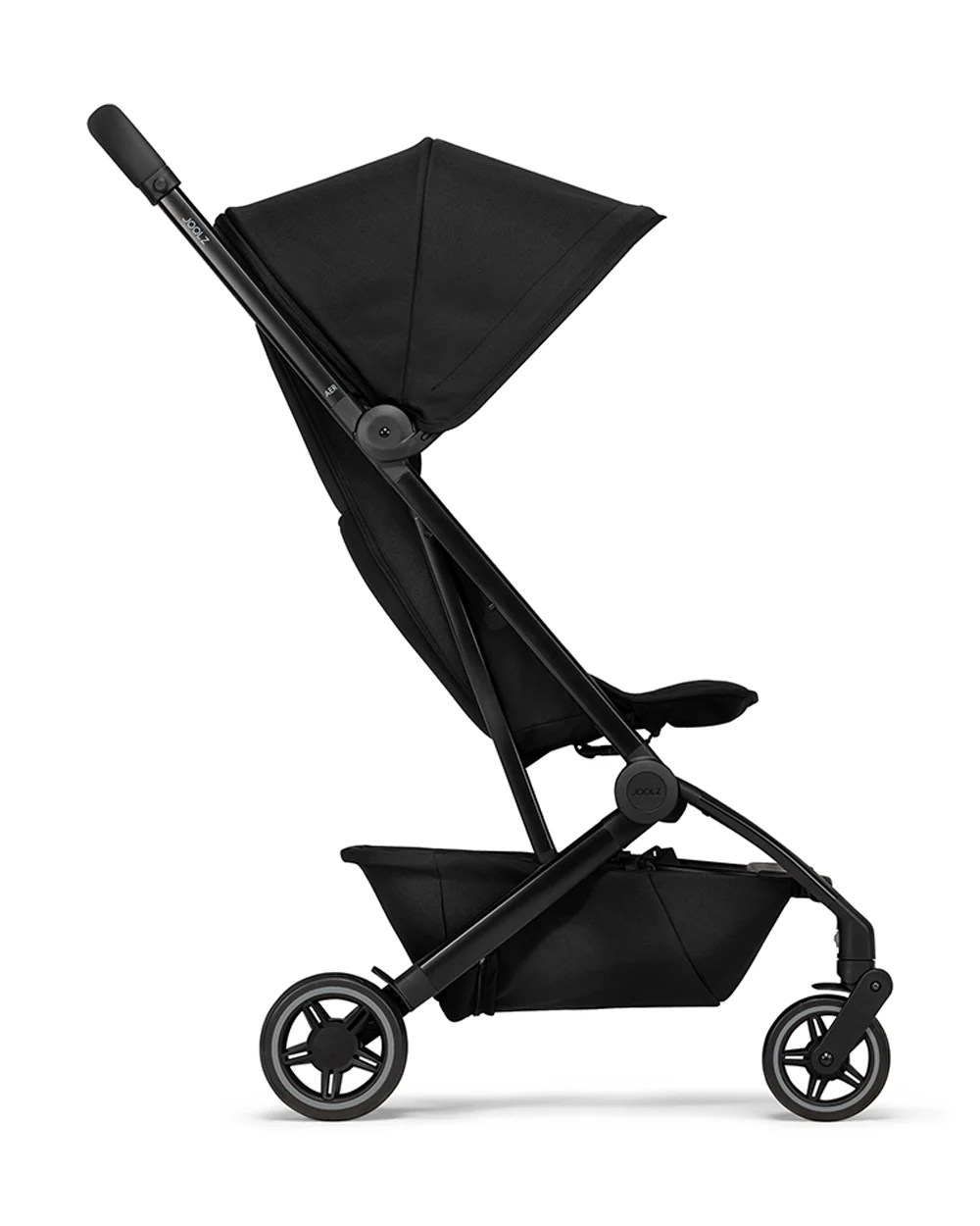 Joolz Aer+ Cabin Friendly Stroller-All Wheel Suspension-One Hand Fold-Flat Reclining Seat-Travel System Compatible-Includes Travel Bag-10 Years Transferable Warranty-For 0 to 4Y (Upto 22Kg)-Space Black - Image 14