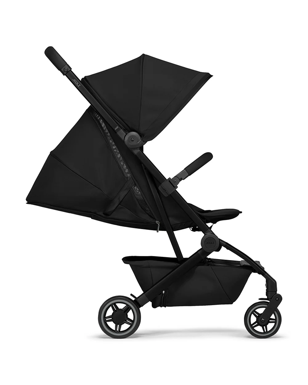 Joolz Aer+ Cabin Friendly Stroller-All Wheel Suspension-One Hand Fold-Flat Reclining Seat-Travel System Compatible-Includes Travel Bag-10 Years Transferable Warranty-For 0 to 4Y (Upto 22Kg)-Space Black - Image 15