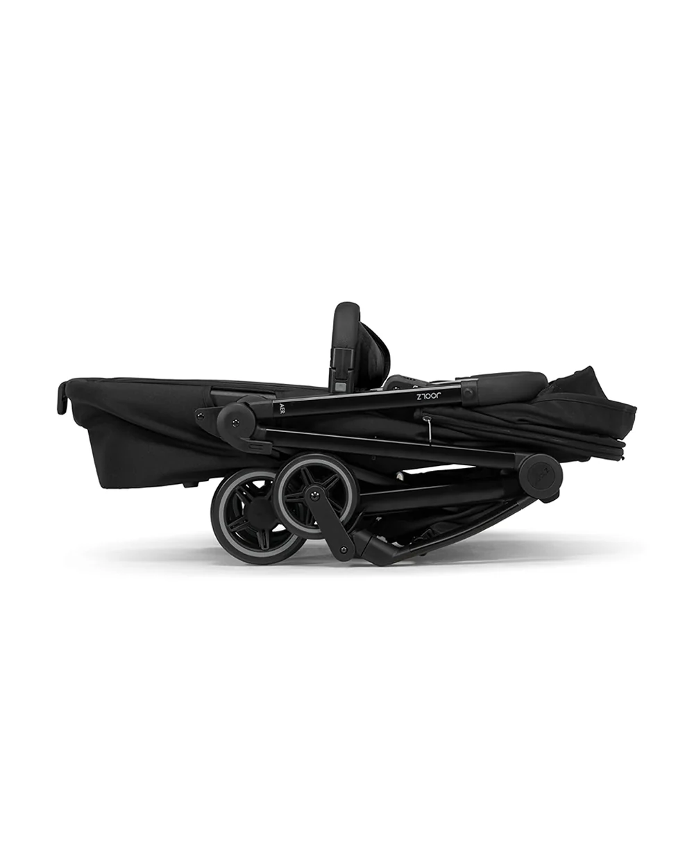 Joolz Aer+ Cabin Friendly Stroller-All Wheel Suspension-One Hand Fold-Flat Reclining Seat-Travel System Compatible-Includes Travel Bag-10 Years Transferable Warranty-For 0 to 4Y (Upto 22Kg)-Space Black - Image 16