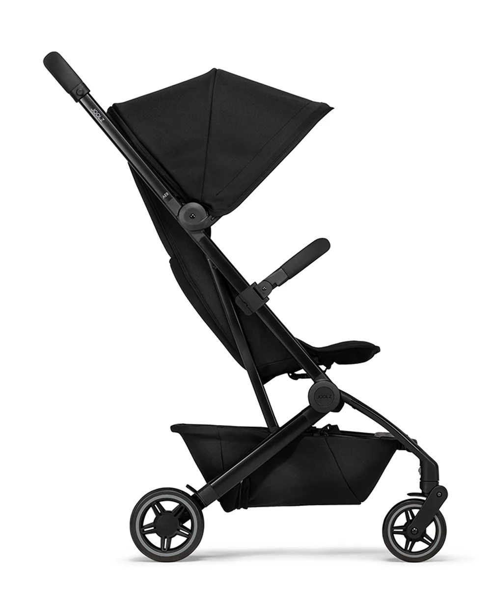 Joolz Aer+ Cabin Friendly Stroller-All Wheel Suspension-One Hand Fold-Flat Reclining Seat-Travel System Compatible-Includes Travel Bag-10 Years Transferable Warranty-For 0 to 4Y (Upto 22Kg)-Space Black - Image 19