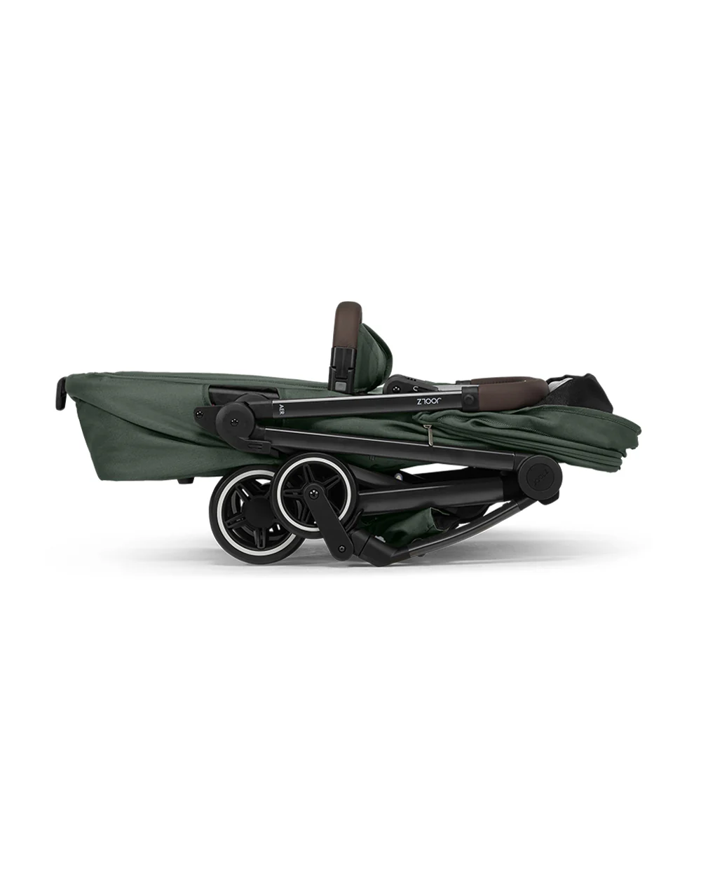 Joolz Aer+ Cabin Friendly Stroller-All Wheel Suspension-One Hand Fold-Flat Reclining Seat-Travel System Compatible-Includes Travel Bag-10 Years Transferable Warranty-For 0 to 4Y (Upto 22Kg)-Forest Green - Image 19