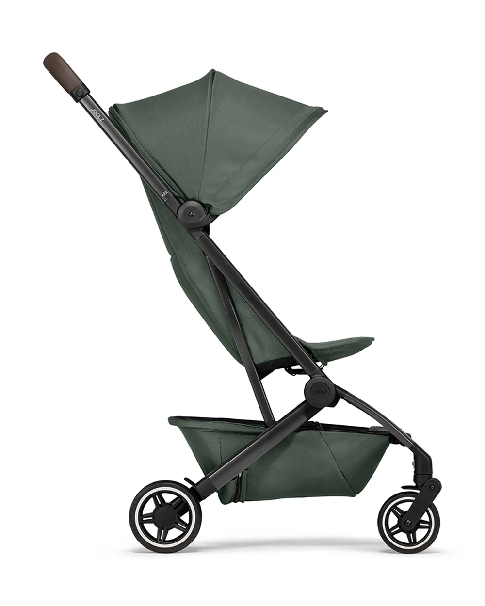 Joolz Aer+ Cabin Friendly Stroller-All Wheel Suspension-One Hand Fold-Flat Reclining Seat-Travel System Compatible-Includes Travel Bag-10 Years Transferable Warranty-For 0 to 4Y (Upto 22Kg)-Forest Green - Image 16