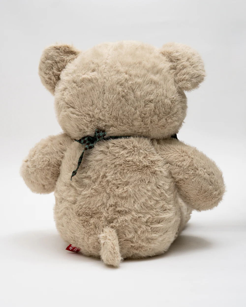 Just Bear Beige Fluffy Bow Plush Soft Toy-Improves Motor Skills-36M+ - Image 5