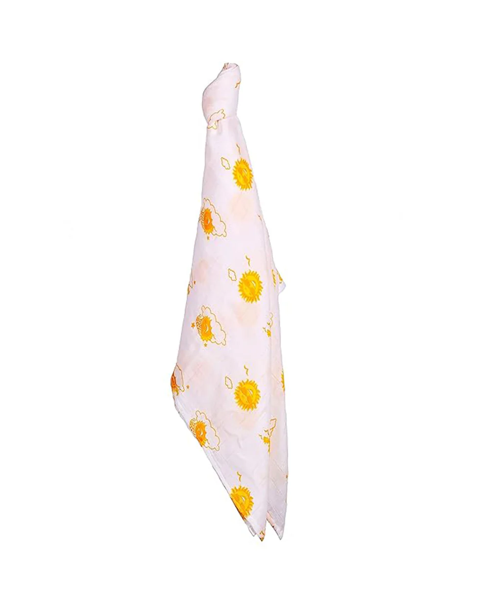 Kaarpas 100% Organic Cotton Sun Print Swaddle-GOTS Certified-Infant Wraps - Image 2