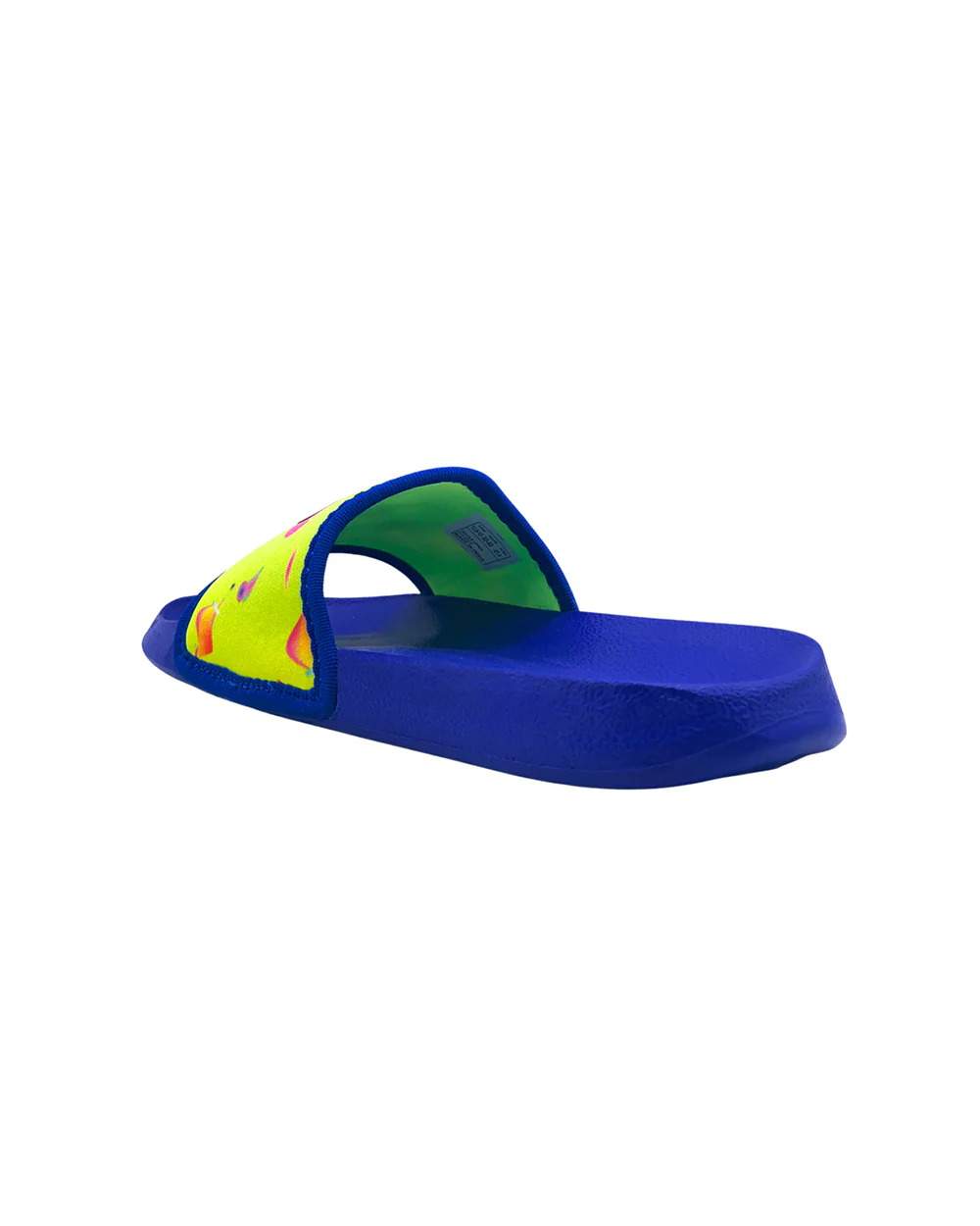 Kazarmax Blue Football Print Slippers For Infants - Image 5