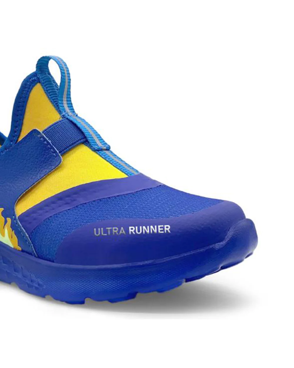 Kazarmax Blue Glow In The Dark Ultra Runner Slip On Shoes For Infants - Image 6
