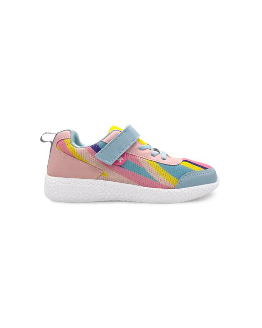 Kazarmax Multicolor Striped Velcro Shoes For Infants - Image 2