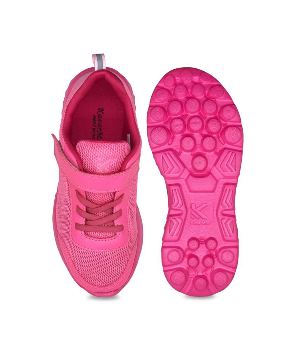 Kazarmax Pink Sports Velcro Shoes For Infants - Image 3