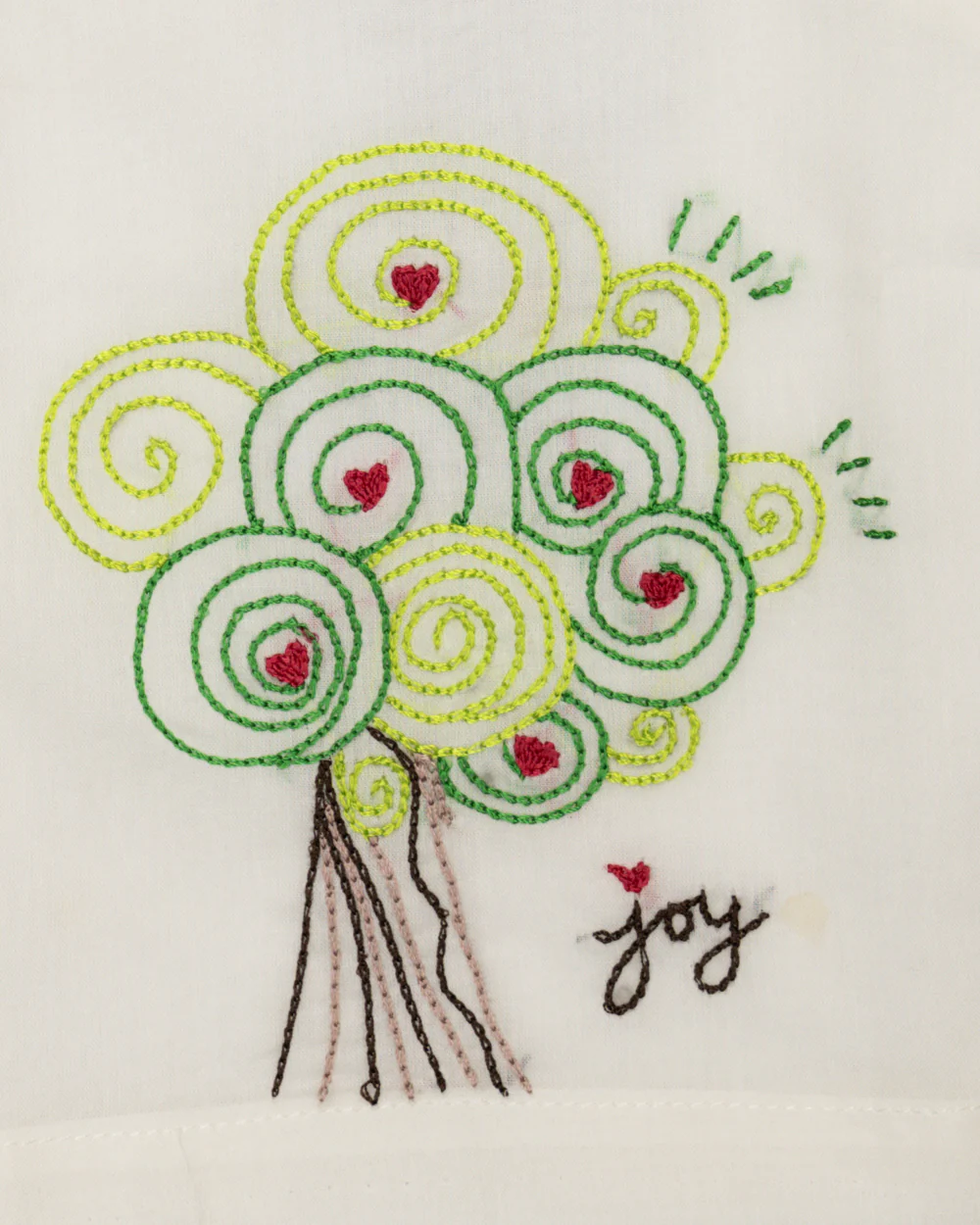 Keebee Tree Jhabla-Embroidered-Organic Cotton-For Infants - Image 7