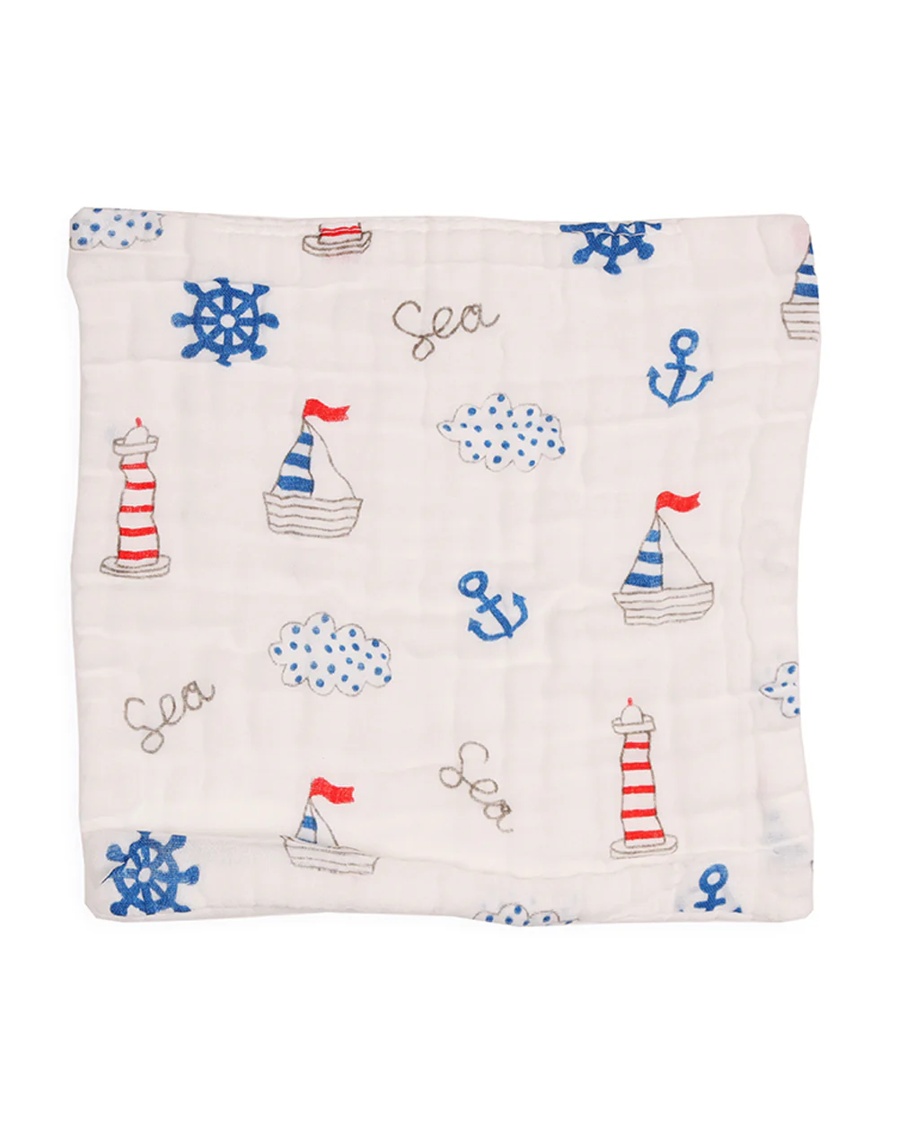 Kicks & Crawl 100% Cotton Wash Cloth-Super Absorbent-Adventure Land-Pack of 3-For Infants - Image 4