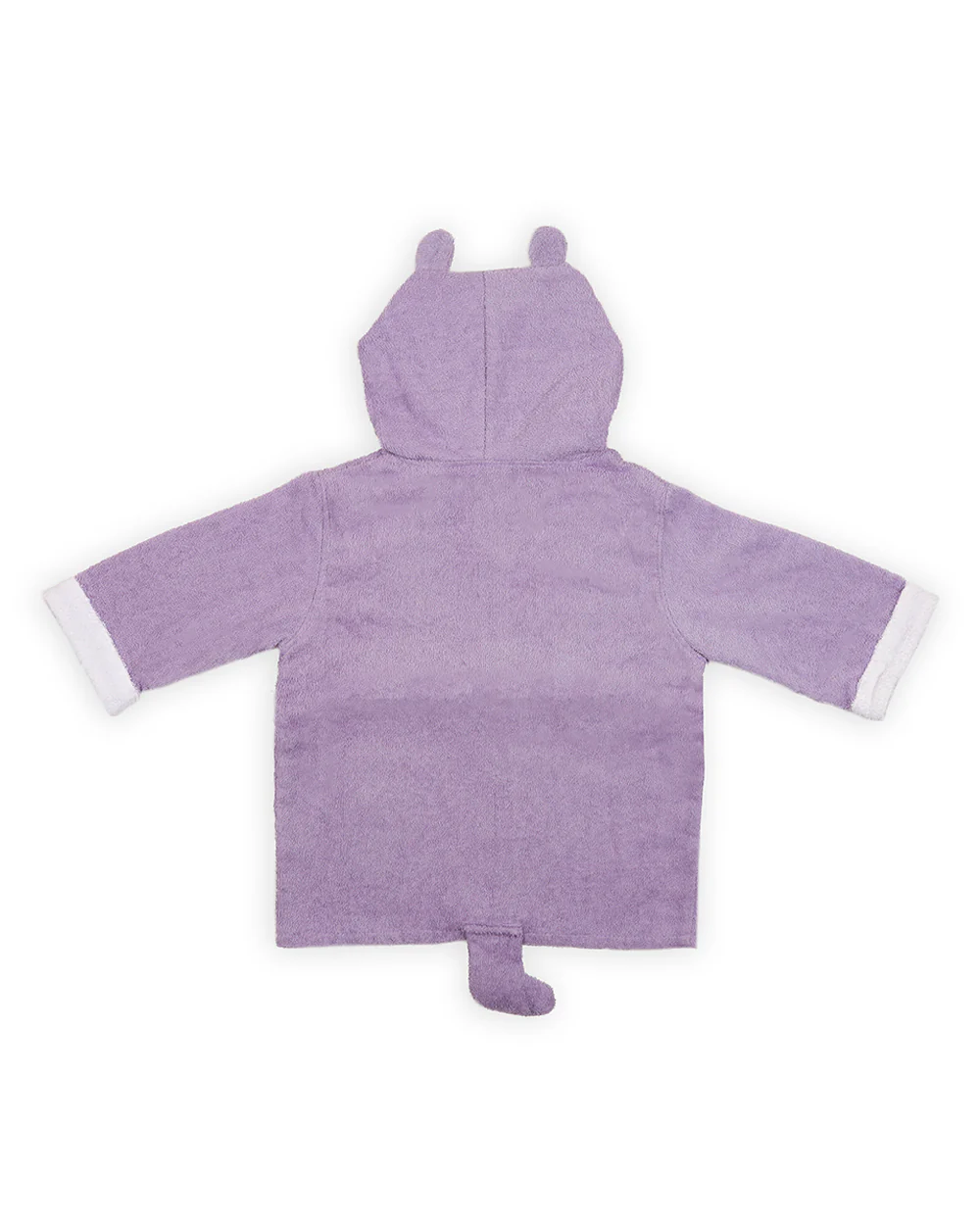 Kicks & Crawl Baby Hooded Bathrobe-100% Terry Cotton-Baby Rhino - Image 3