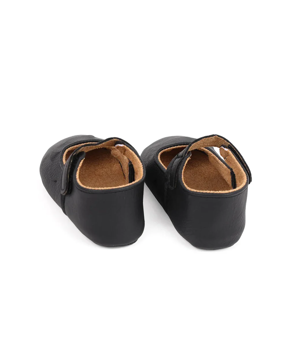 Kicks & Crawl Black Ruffle Velcro Bellies-For Infants - Image 6