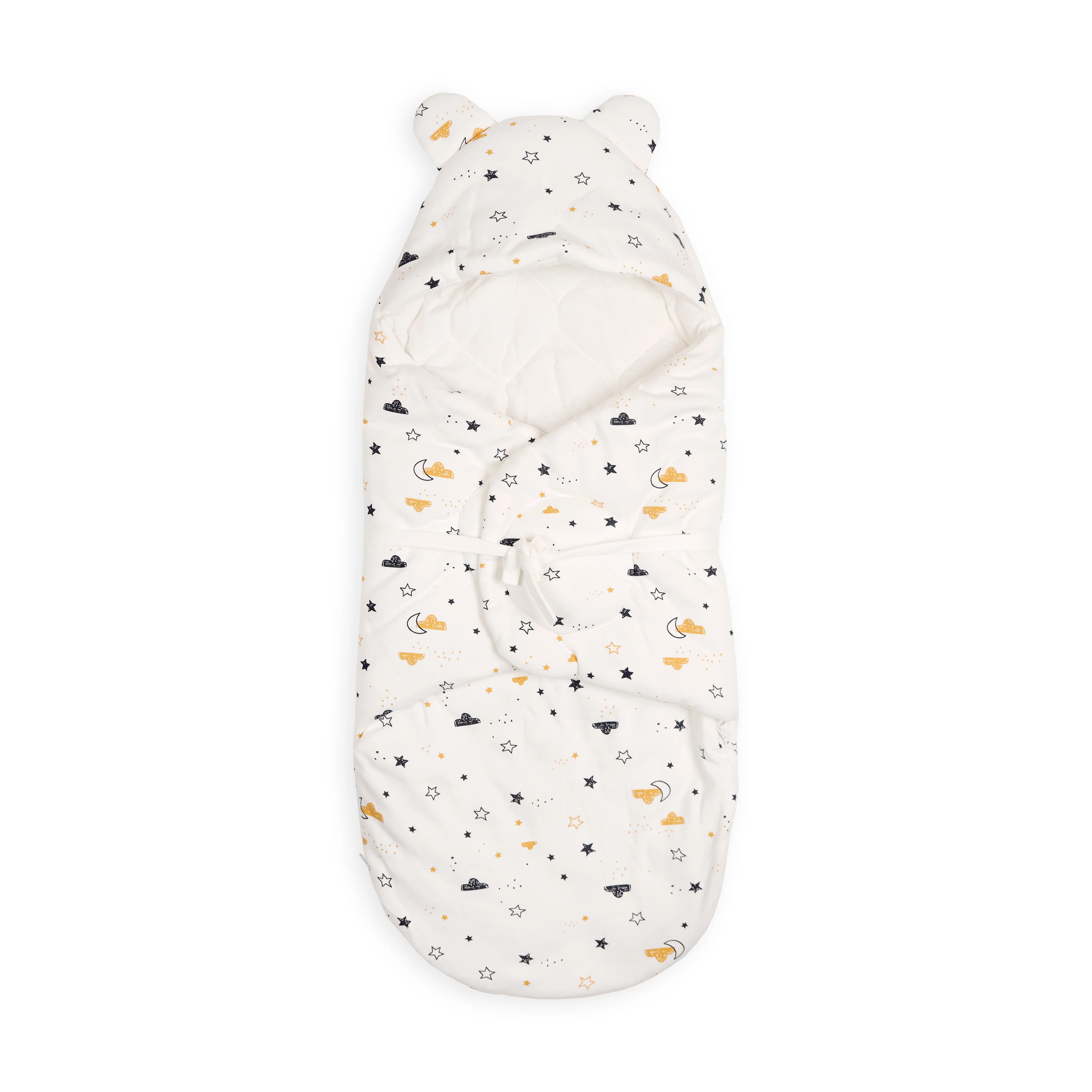 Kicks & Crawl Dreamy Nights Baby Sleeping Nest-Equipped With Velcro Harness-With 3-Way Zip For Easy Change-Newborn Bed - Image 2
