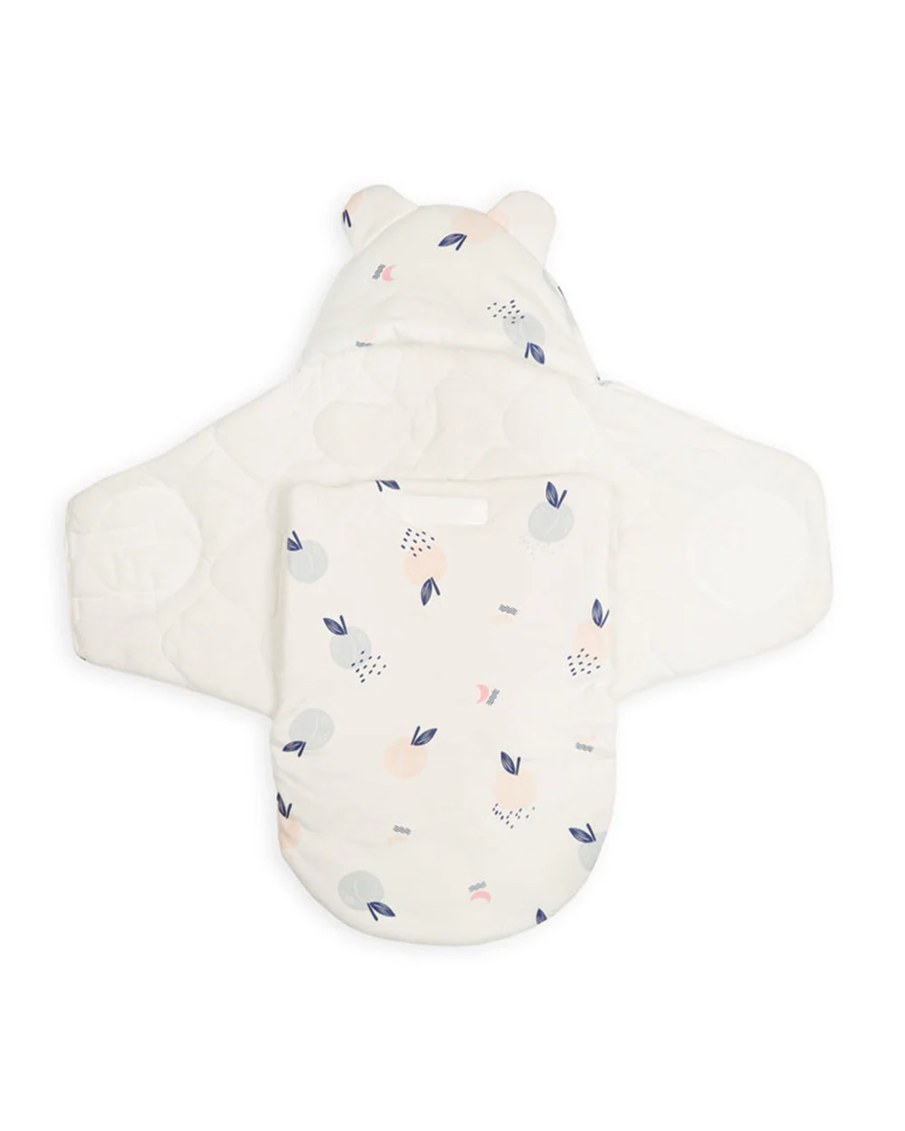 Kicks & Crawl Fruity Love Baby Sleeping Nest-Equipped With Velcro Harness-With 3-Way Zip For Easy Change-Newborn Bed - Image 2
