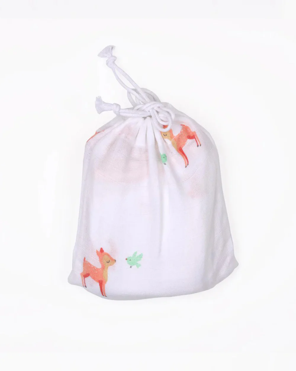 Kicks & Crawl 100% Organic Cotton Bandana Bib-With Snap Button-Baby Deers-Pack of 2-For Infants - Image 6