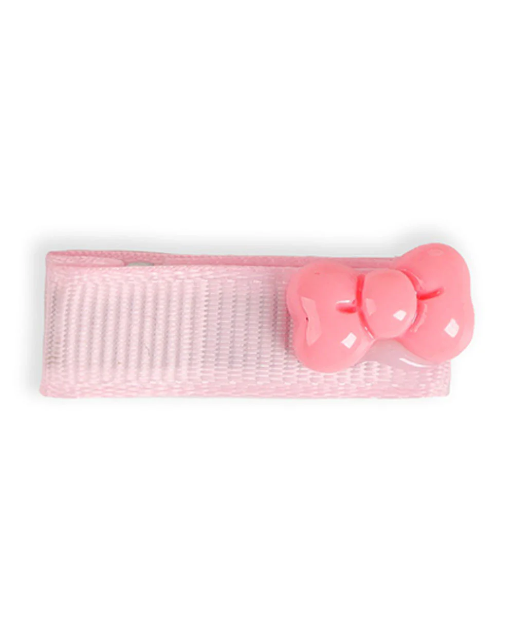 Kicks & Crawl Peach Hair Clips-Bow-tiful-Metal-Pack of 5-For Infants - Image 6