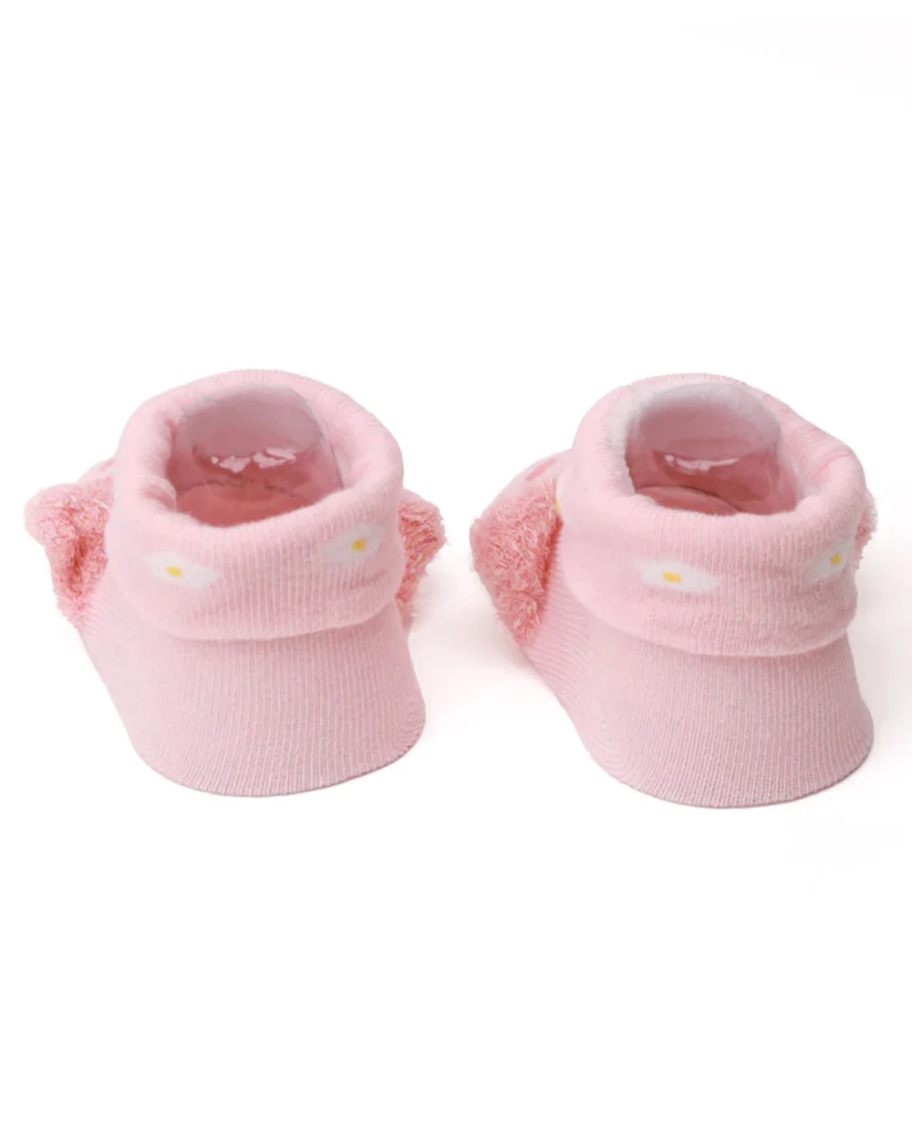 Kicks & Crawl Pink & Mint Adorable Animal Socks-Cotton & Polyester-Pack of 2-For Infants - Image 3