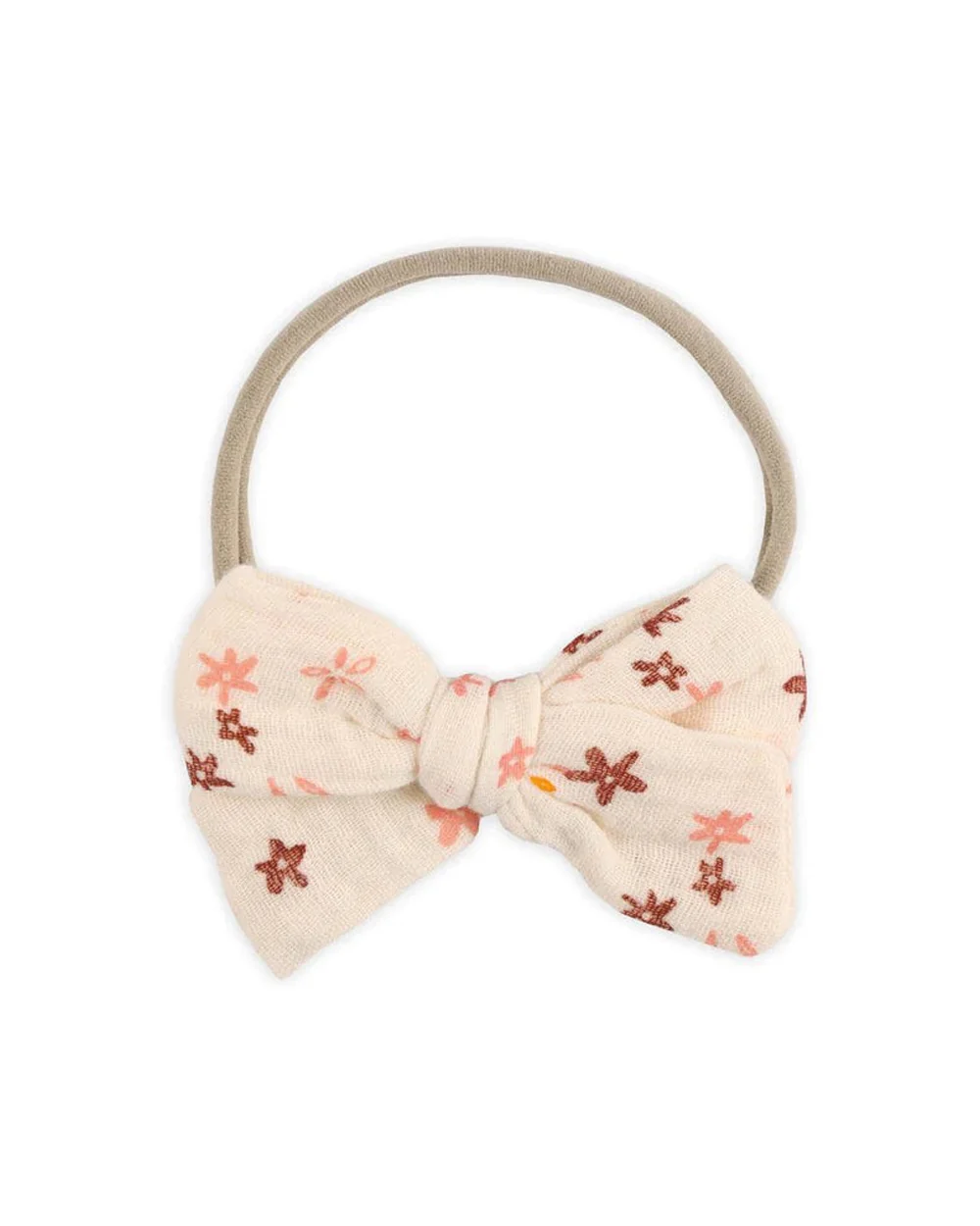 Kicks & Crawl Pink Buttercup Flower Headband-Cotton & Lycra-Pack of 3-For Infants - Image 3