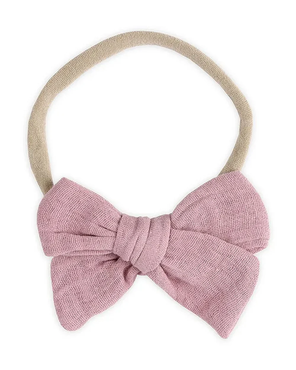Kicks & Crawl Pink Headbands-Cotton-Floral-Pack of 3-For Infants - Image 2