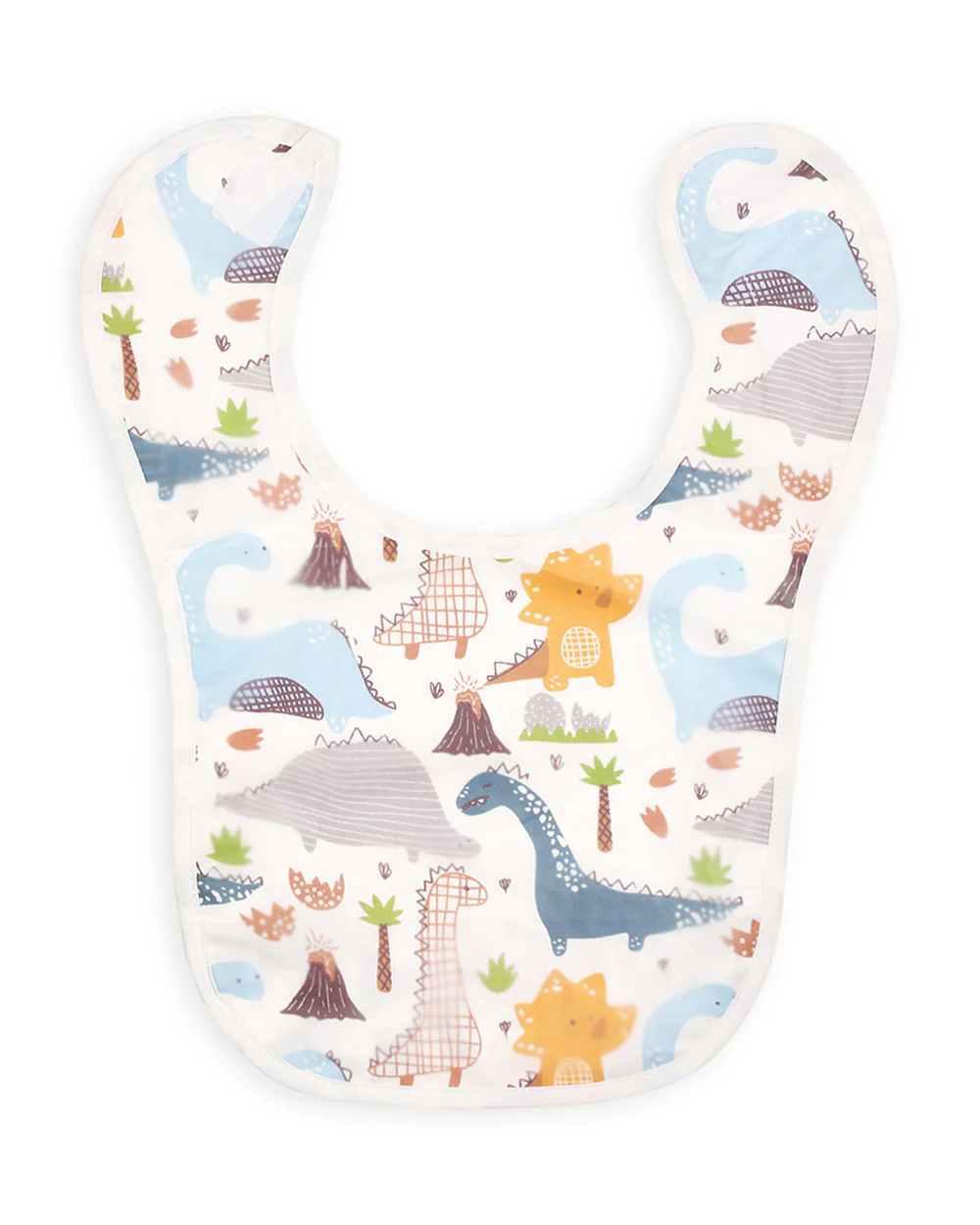 Kicks & Crawl Boys N Drool Reusable Plastic Bibs-Pack of 3 - Velcro Closure with Food Catching Pouch - For Infants - Image 3