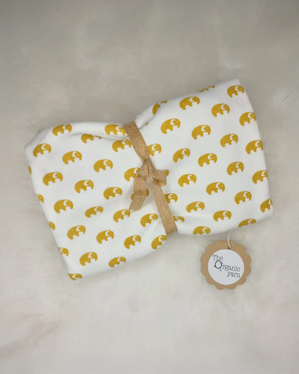 Kicks & Crawl Elephant Baby Organic Essentials Hamper-Pack Of 4-Gift For Baby Shower & Baby Birthday - Image 5