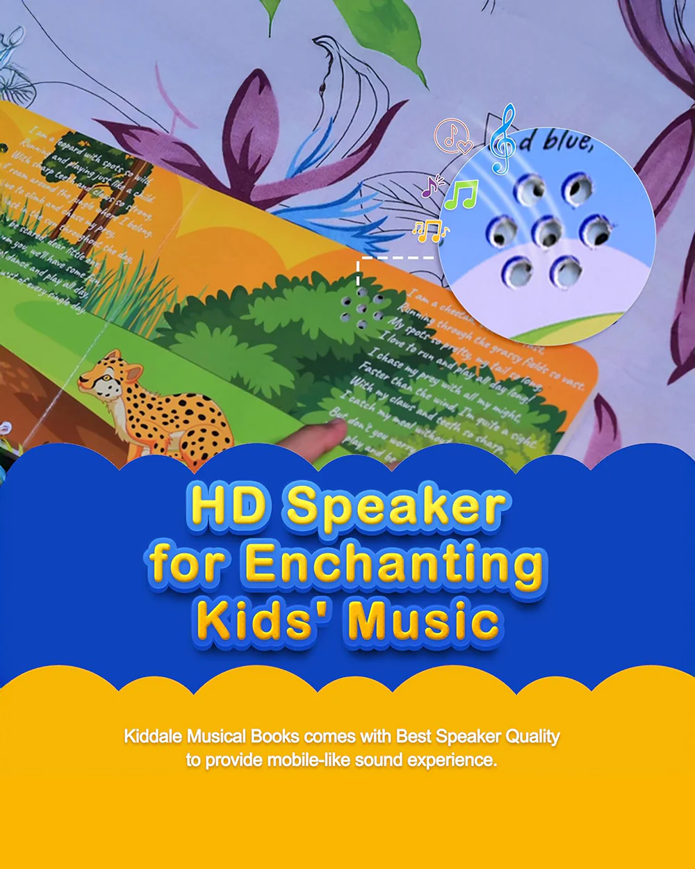 Kiddale Jingle In The Jungle Sound Book-16 Wild Rhymes-Learning & Educational Toys-12M+ - Image 6