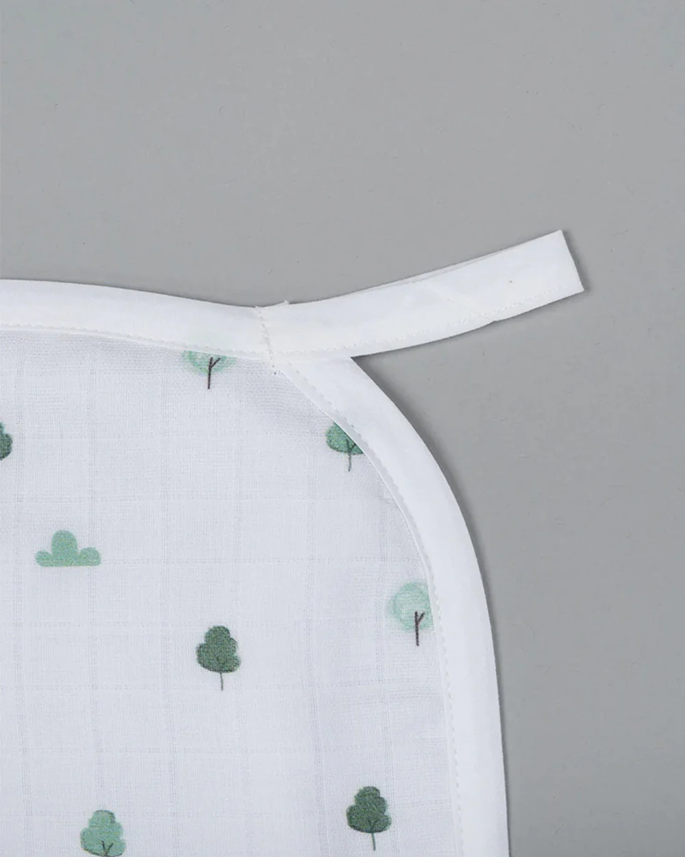 Kiddie Bunch Multi Layered Muslin & Cotton Wash Cloth-Green Grove-For Infants - Image 3
