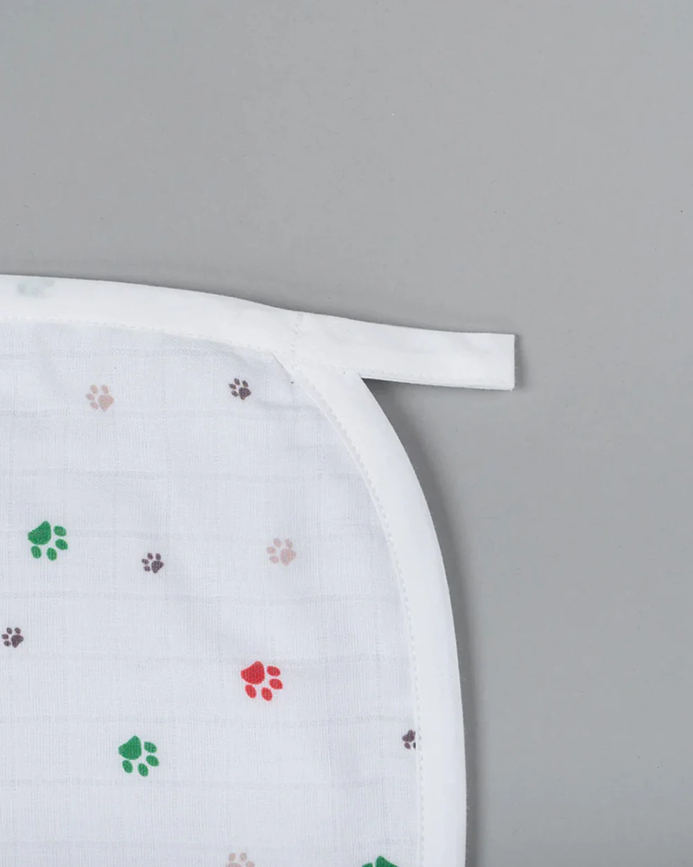 Kiddie Bunch Multi Layered Muslin & Cotton Wash Cloth-Paws-For Infants - Image 3