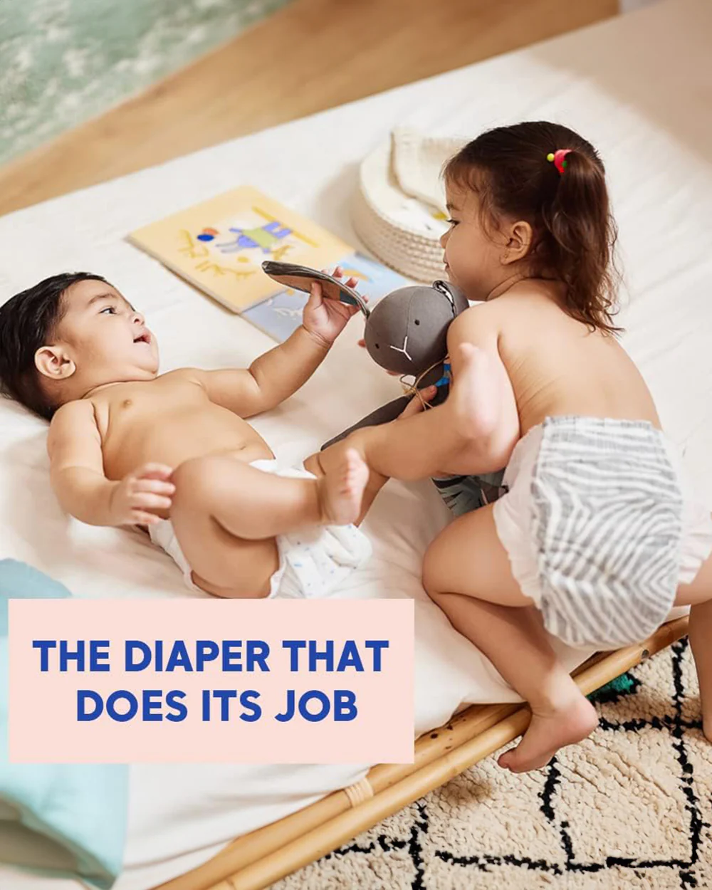 Kim & Kimmy Good Vibes Diaper Pants-Size 6 (15-20Kg)-With Wetness Indicator - Image 5