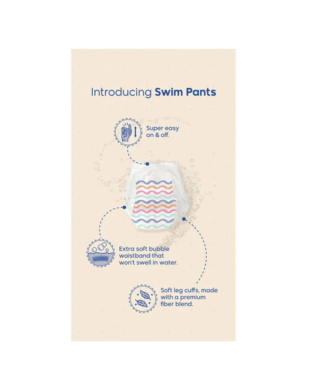 Kim & Kimmy Tropical Pineapple Swim Diaper Pants-Extra Large (12+Kg)-With Soft & Non-Swelling Waistband - Image 7