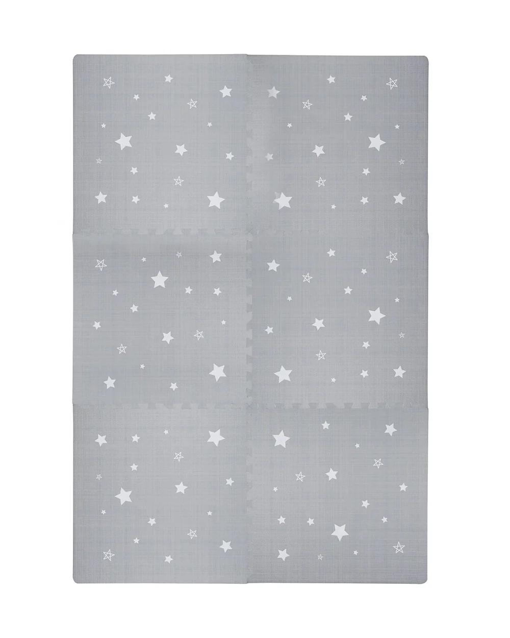 Kind & Me Starry Grey Playmat-Includes 6 Waterproof Foam Tiles-0M+ - Image 6