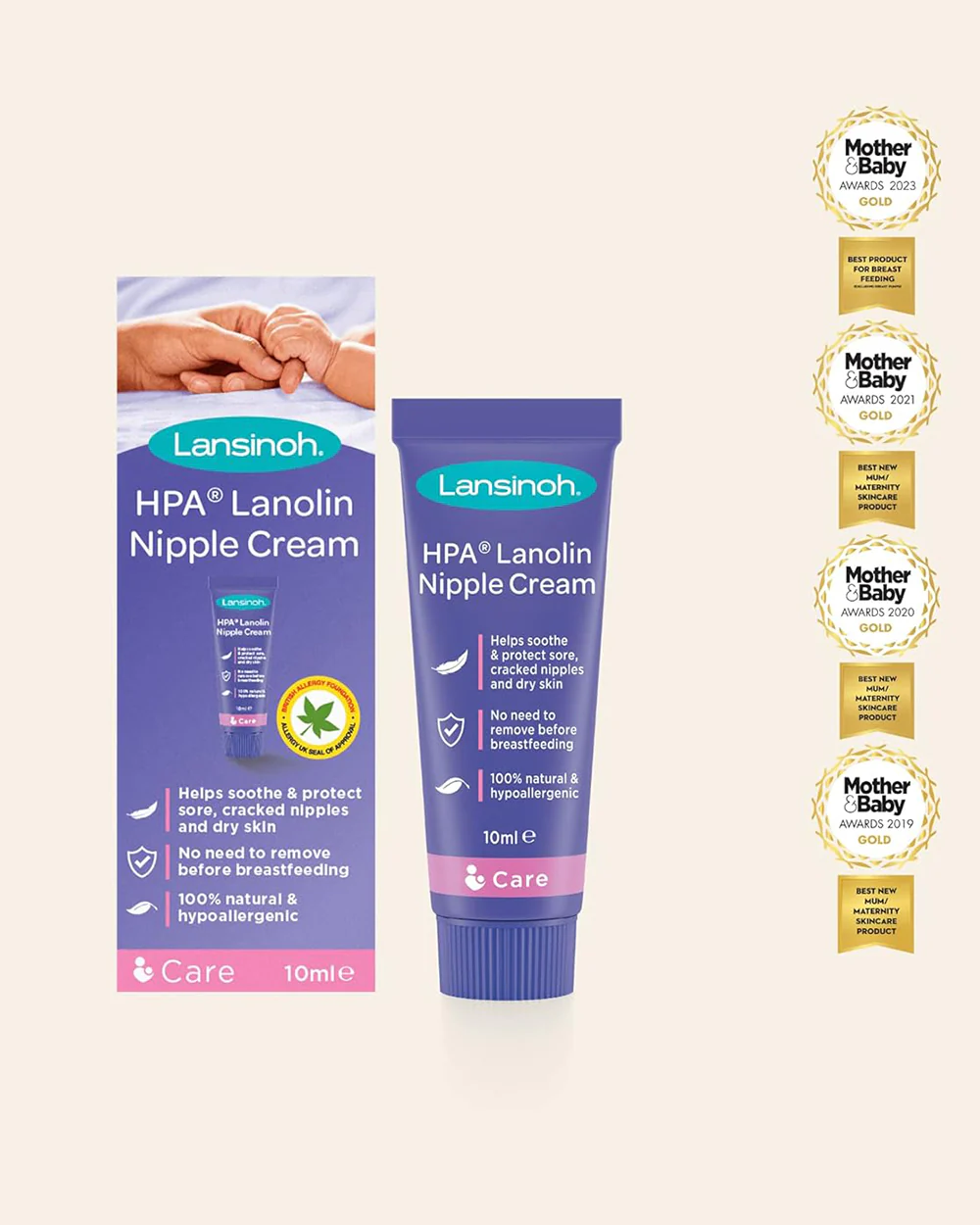 Lansinoh HPA Lanolin Nipple Cream-For Cracked, Dry & Sore Nipples-Breastfeeding Safe - Image 26