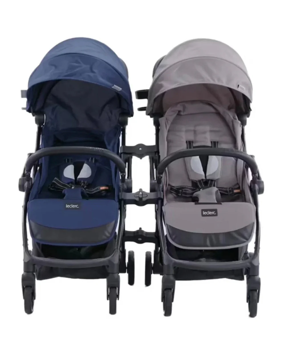 Leclerc Twin Stroller Connector-Easily Attachable-for 0 to 5Y-Black - Image 4