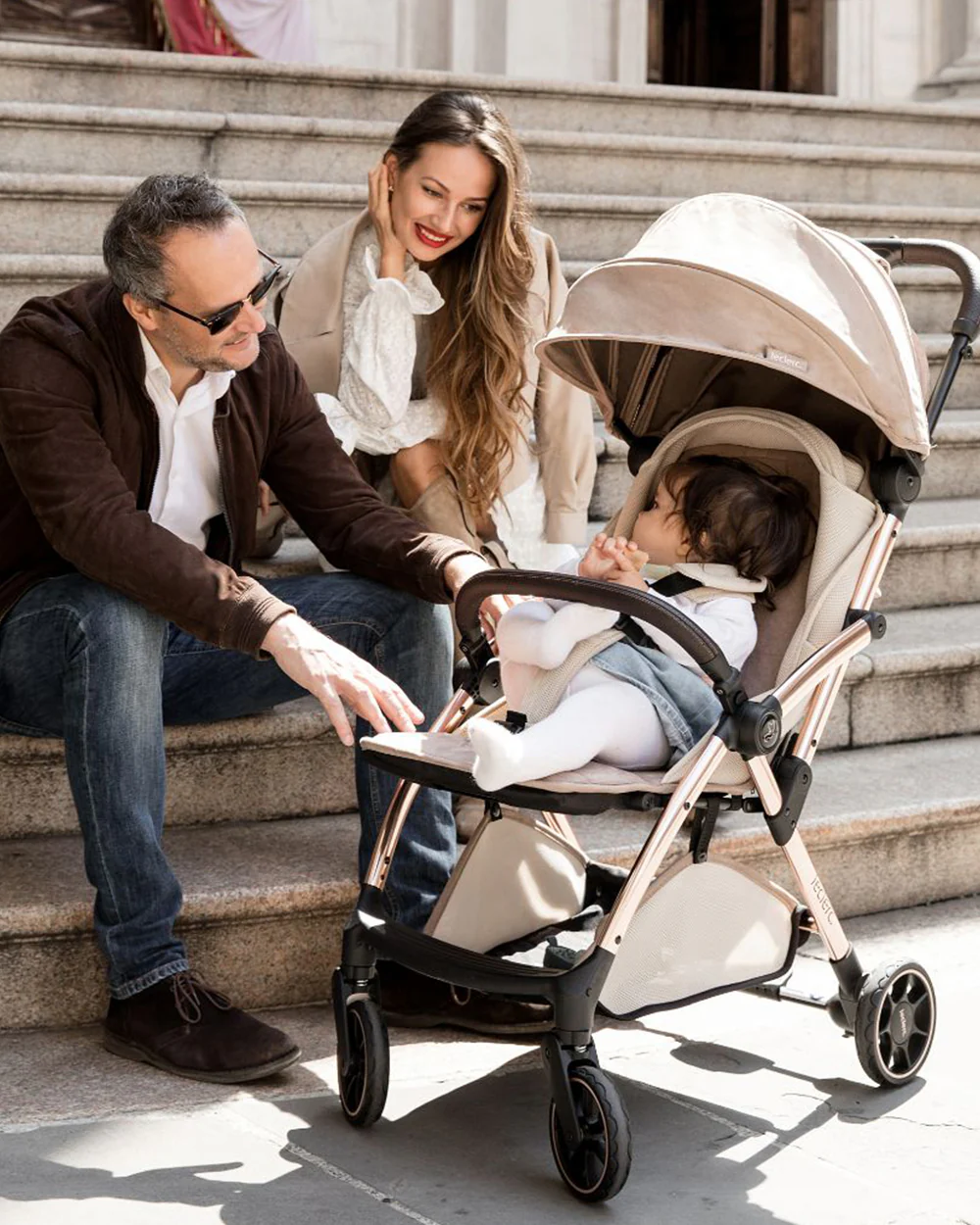 Leclerc Hexagon Cabin Friendly Stroller-One Touch Fold-2 Years Warranty-For 6M to 5Y (Upto 22Kg)-Black - Image 15
