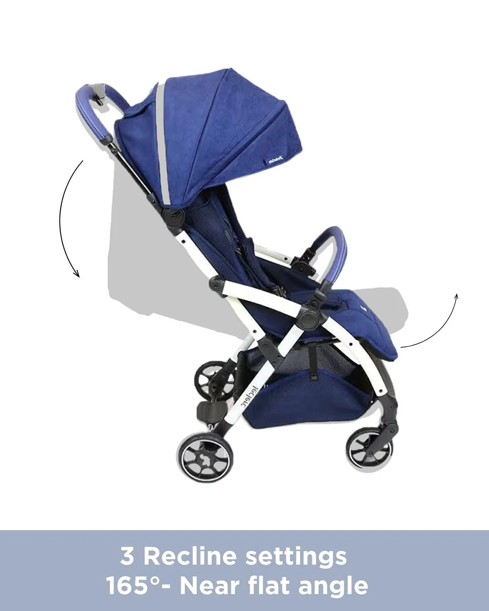 Leclerc Hexagon Cabin Friendly Stroller-One Touch Fold-2 Years Warranty-For 6M to 5Y (Upto 22Kg)-Monte Carlo - Image 10