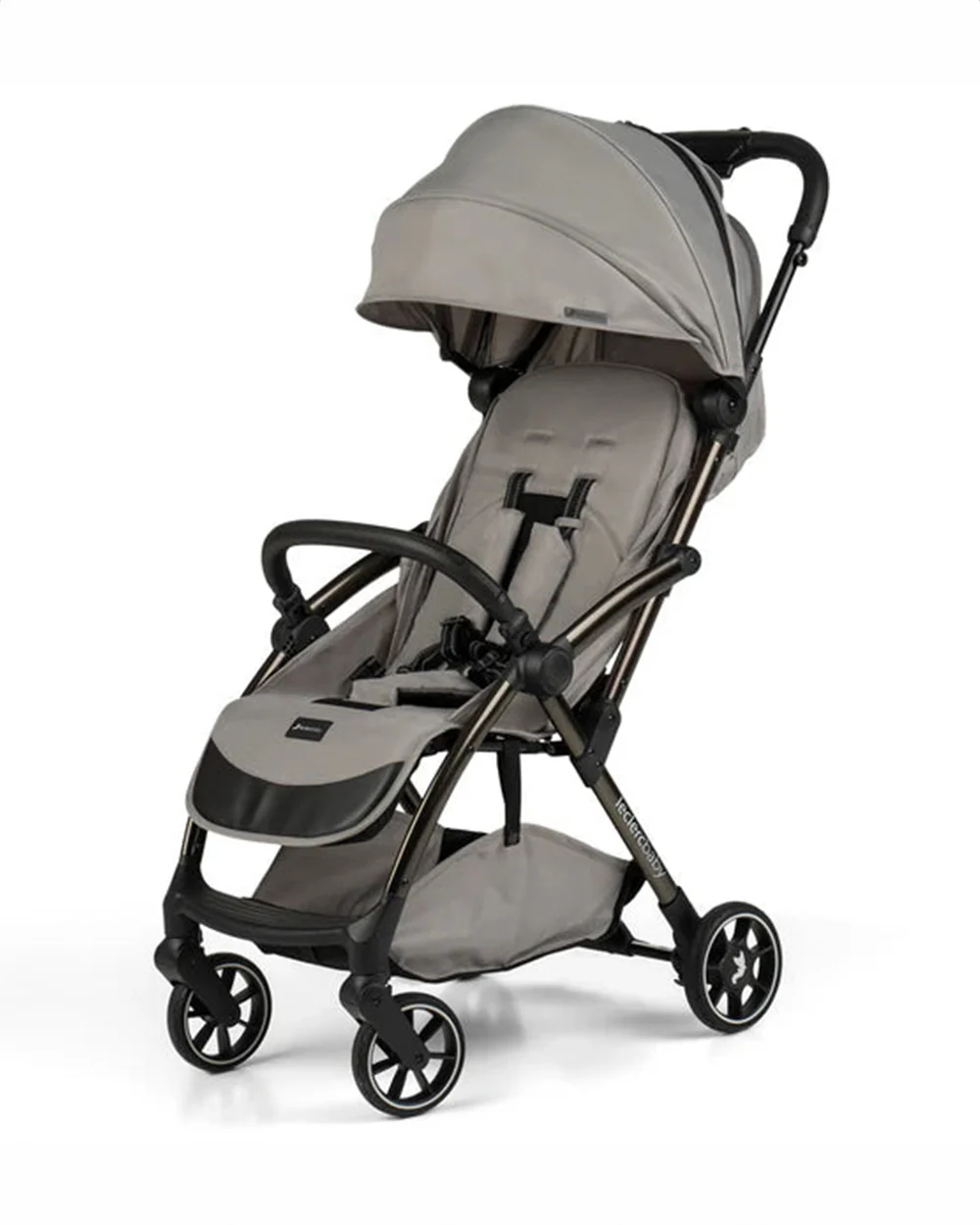 Leclerc Influencer Air Twin Stroller-Cabin Friendly-Flat Reclining Seat-One Touch Fold-Includes Twin Stroller Connectors-2 Years Warranty-For 6M to 5Y (Upto 22 Kg Each Stroller)-Violet Grey - Image 16